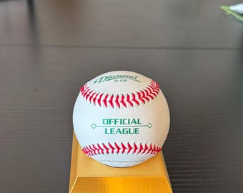 Baseball Display Stand – Holder for your keepsake baseballs – Custom Color Options