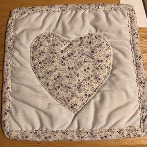 Purple Heart Doll Blanket
