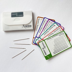 Needle ID Cards, Needle Identifier, Notions