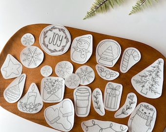 Tis the Season Stick & Stitch Embroidery Patterns