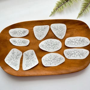 Chuck&#39;s Flowers Stick and Stitch Embroidery Patterns for Canvas Shoes with Video Tutorial