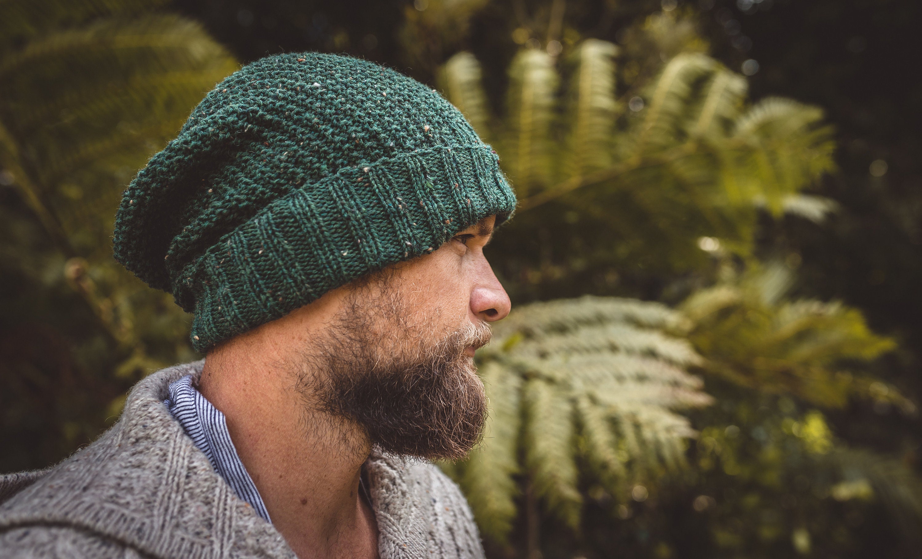 Bonnet beanie basique côtelé, Compléments pour homme