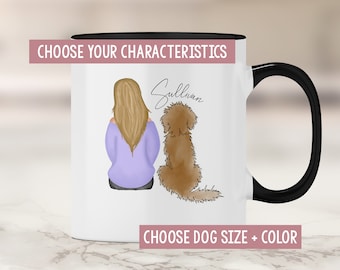 Custom Doodle Dog Mom Mug: Personalized Fur Mom Gift