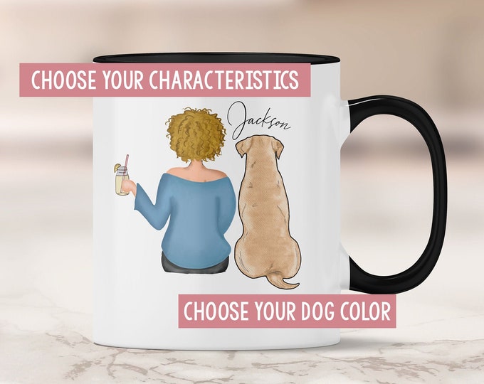 Labrador Retriever Mom  Mug - Lab Gift - Labrador Lover - Yellow Lab - Chocolate Lab - Black Lab Gift Ideas - Lab Mom - Labrador Gift