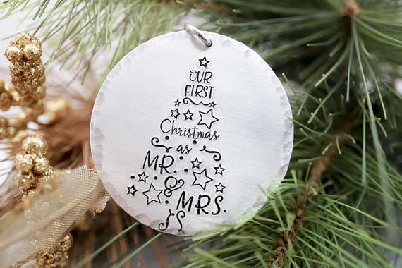 our first christmas ornament 2018