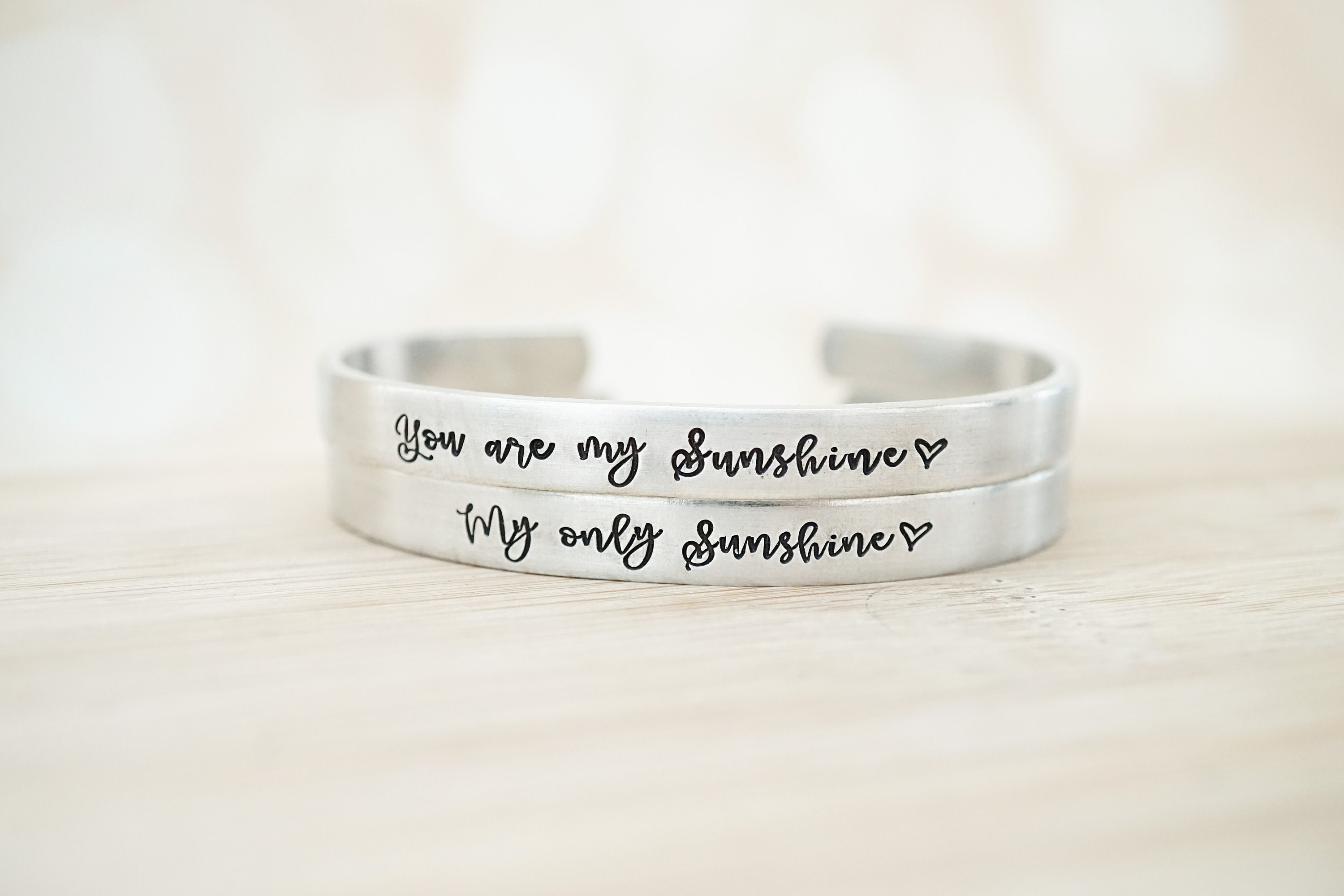 You are my shop sunshine mother daughter bracelets