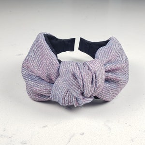 The Poppy Knotted Headband - Knotted Headband, Sparkle Headband, Hard Knot Headband, Sparkle Collection Headband, Elegant Headband