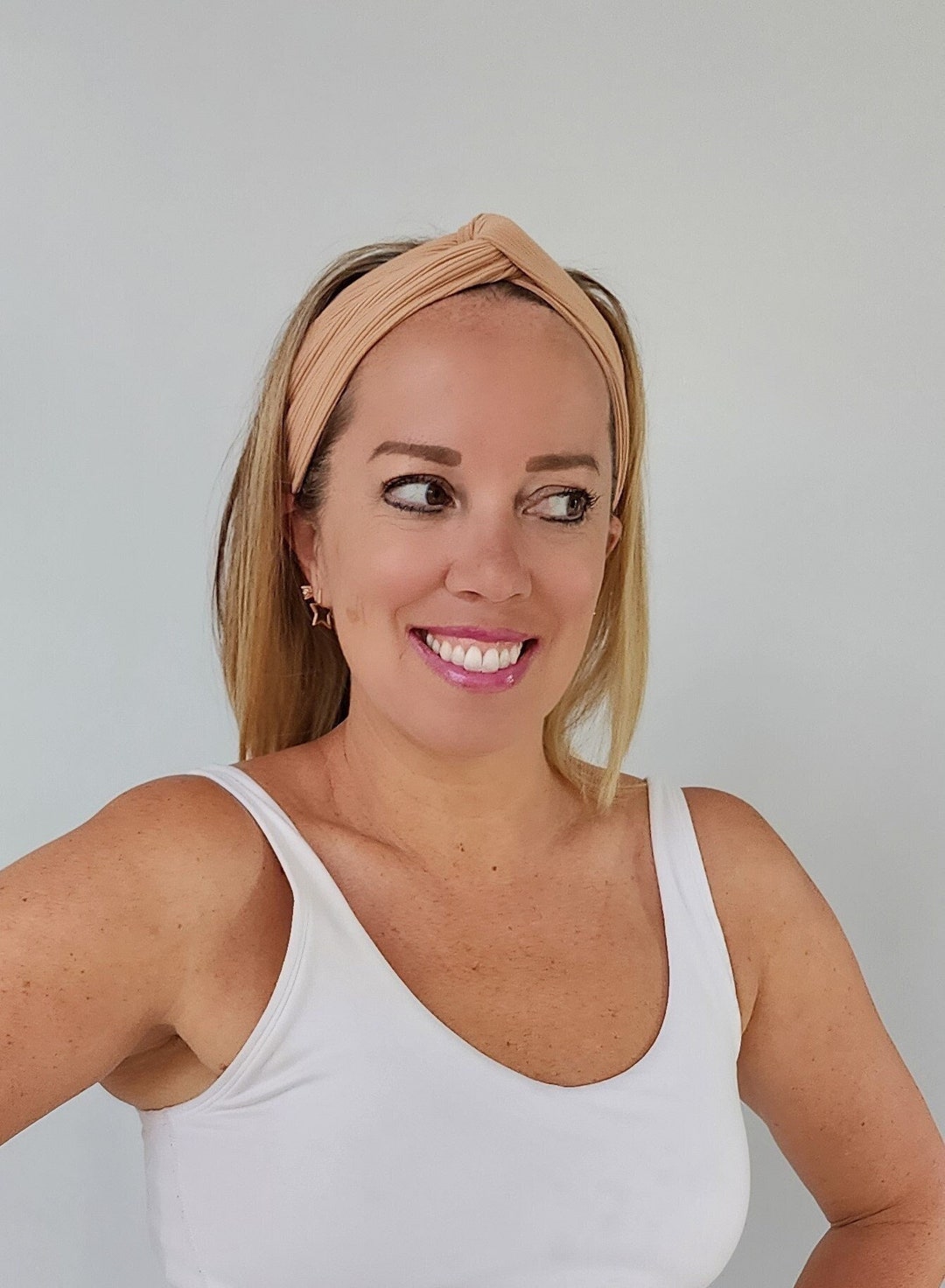 Knotted Bandana Headbands 5-Pack Boho Headbands For Women - Non-Slip Yoga & Workout Headbands Yoga Running Headbands - Foto 12