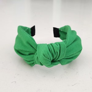 The Gracelyn Knotted Headband - Knotted Headband, Knot Headband, Hard Knot Headband, Green Headband