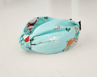 The Christina Knotted Headband - Knotted Headband, Christmas Headband, Holiday Headband, Winter Headband, Christmas Accessory
