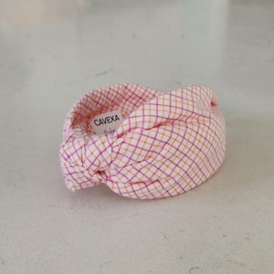 The Roxie Knotted Headband - Knotted Headband, Handmade Headband, Hard Knot Headband, Glam Headband, Preppy Headband