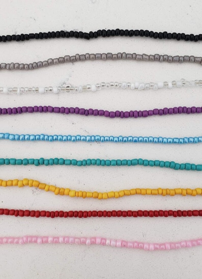 The Solid Bead Face Mask Lanyard Face Mask Necklace Face Etsy