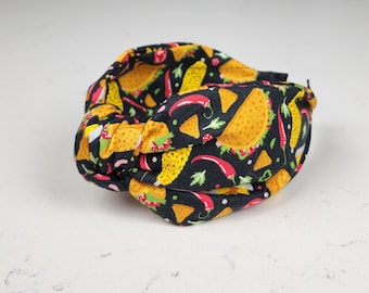The Juanita Knotted Headband - Knotted Headband, Mexican Headband, Hard Knot Headband, Serape Headband, Taco Headband, 5 de Mayo Headband