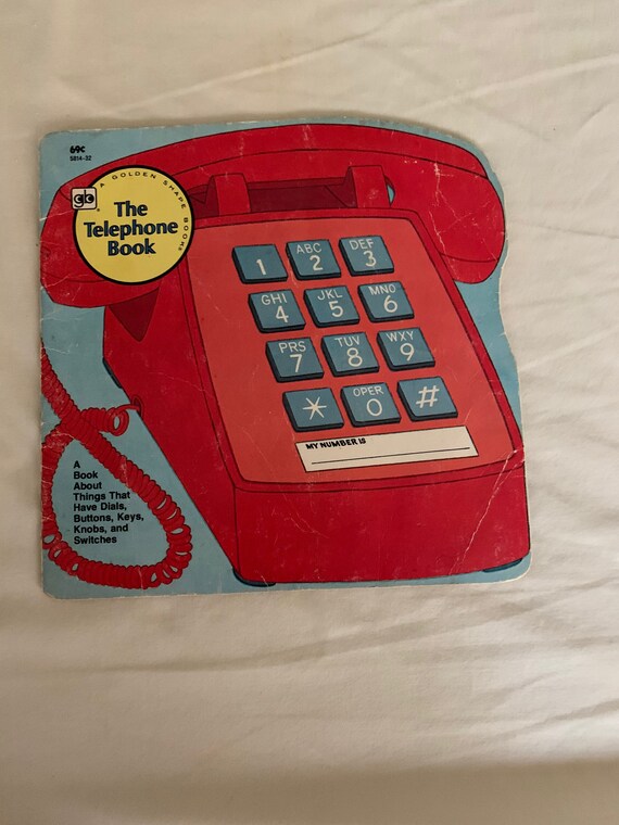 The Telephone Book Etsy