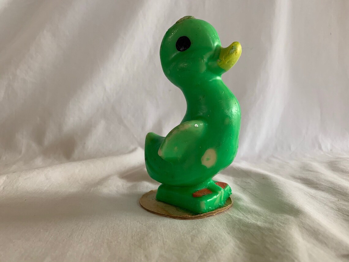 Vintage Gurley Easter Duck Candle Etsy.de