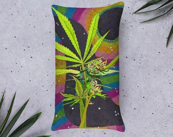 Oreiller Eclipse (Feuille de Marijuana)