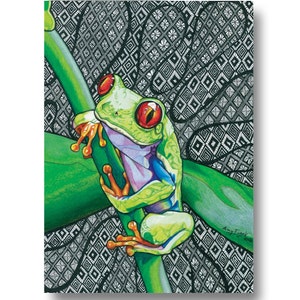 Freddie the Frog - Greeting Card / Art Card