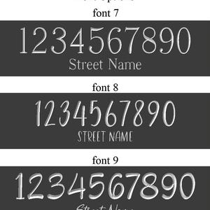 Hanging House Number Sign, Hanging Mailbox Sign, Driveway Address Sign ...