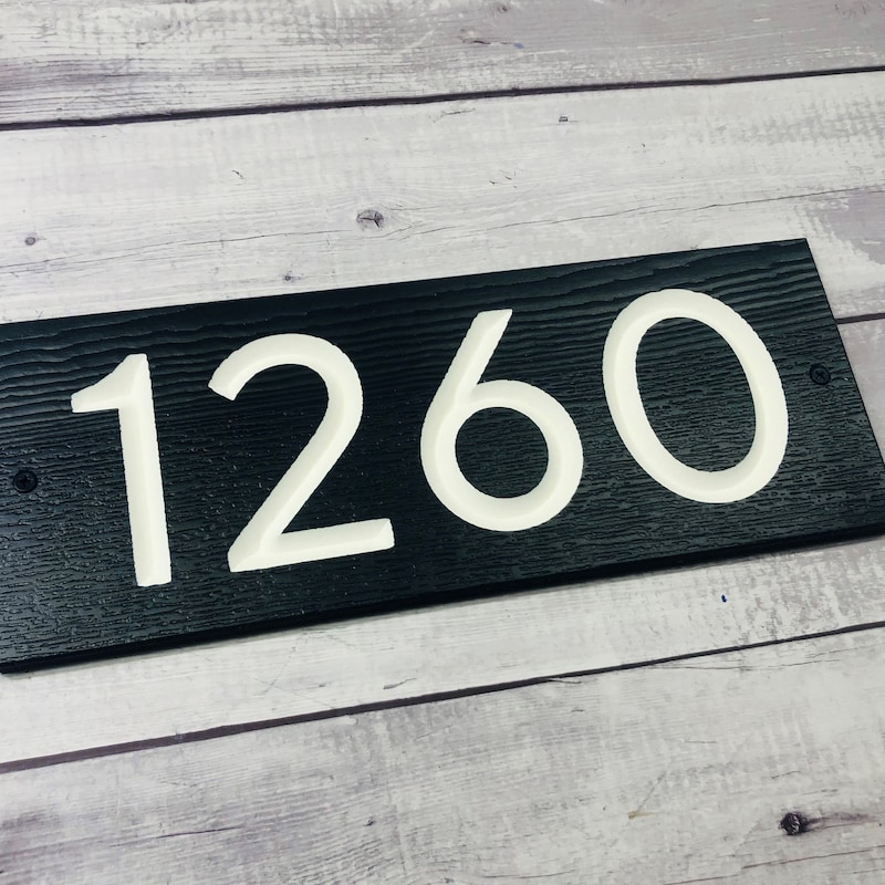 Street Number Sign - Etsy