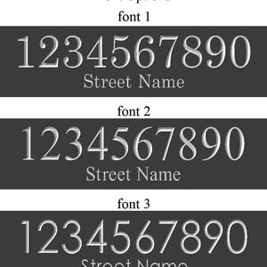 Hanging House Number Sign, Hanging Mailbox Sign, Driveway Address Sign ...