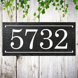 Address Sign, House Number Sign, Address Sign Outdoor, Custom Address Sign, Custom Address Sign For House, Address Plaque House, House Sign