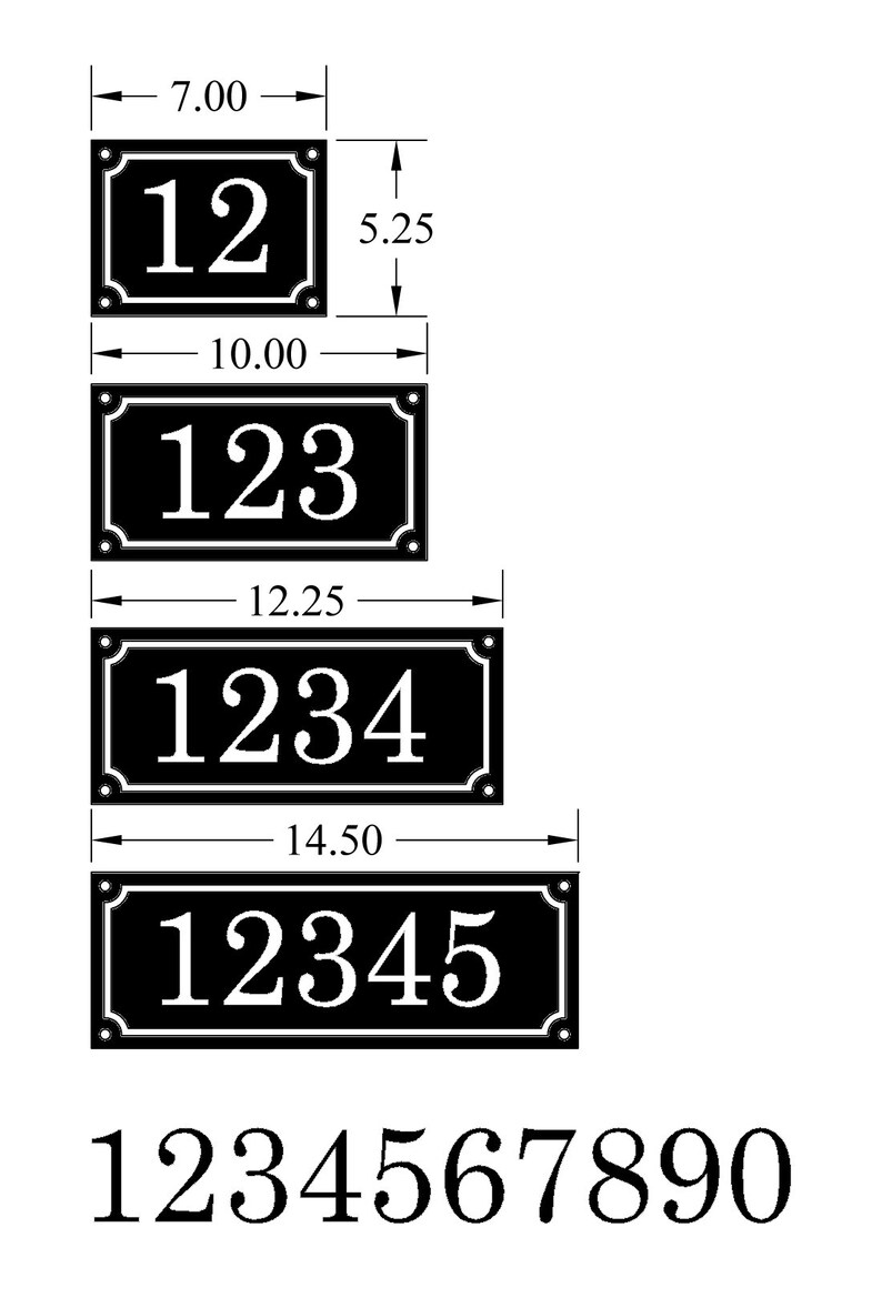 Address Sign House Number Sign Address Sign Outdoor Custom Etsy