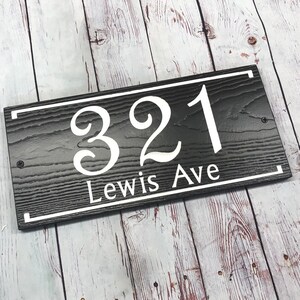 Address Sign, House Number Sign, Address Sign Outdoor, Street Name Sign, Custom Address Sign For House, Address Plaque House, House Sign