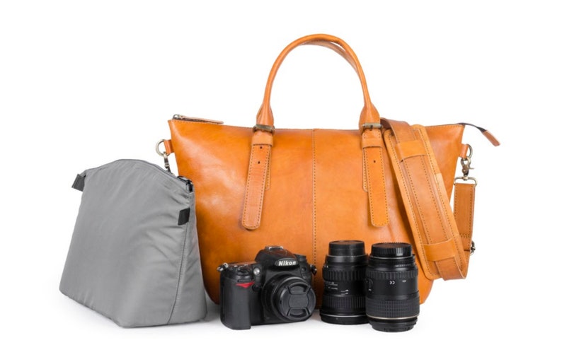 DSLR Camera Bag With Insert and Casing. Camera Tote or - Etsy