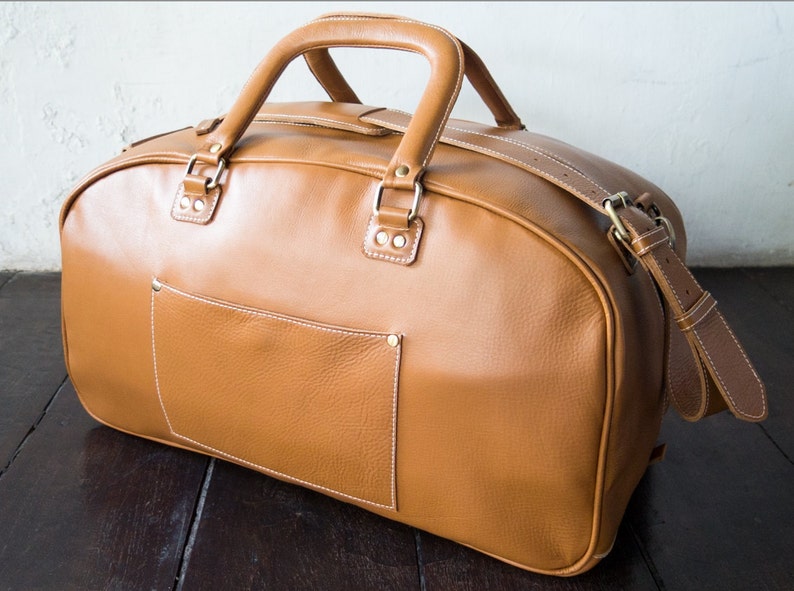 leather carry on bag mens