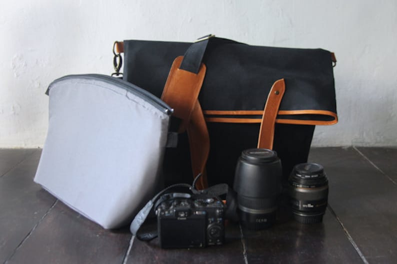 messenger bag camera insert