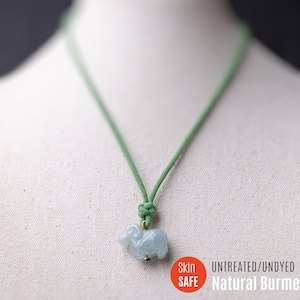 Natural Burmese Jade Necklace Jadeite Necklace Jade Pendant Necklace Jade Jewelry