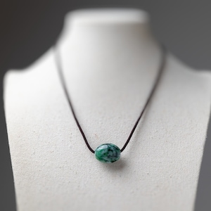 Untreated Jade Necklace Jadeite Necklace