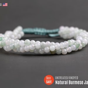 Dainty Jade Bracelet for Women Jade Bead Bracelet Beaded Bracelet Stack Bracelet Layering Bracelet