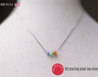 UNTREATED Jade Necklace for Women Jade Gold Necklace Jade Bead Necklace