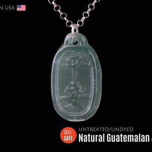 Sierlijke jadeketting uit Guatemala Gouden jadeketting voor dames jadeketting