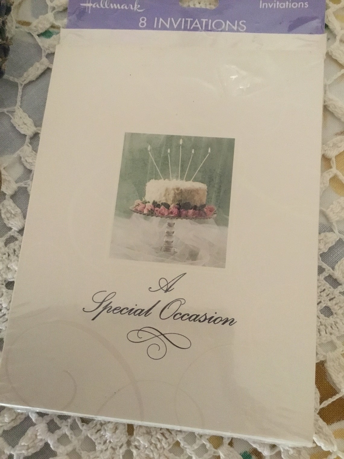 Hallmark Birthday Invitations 8 Cards A Special Occasion Etsy