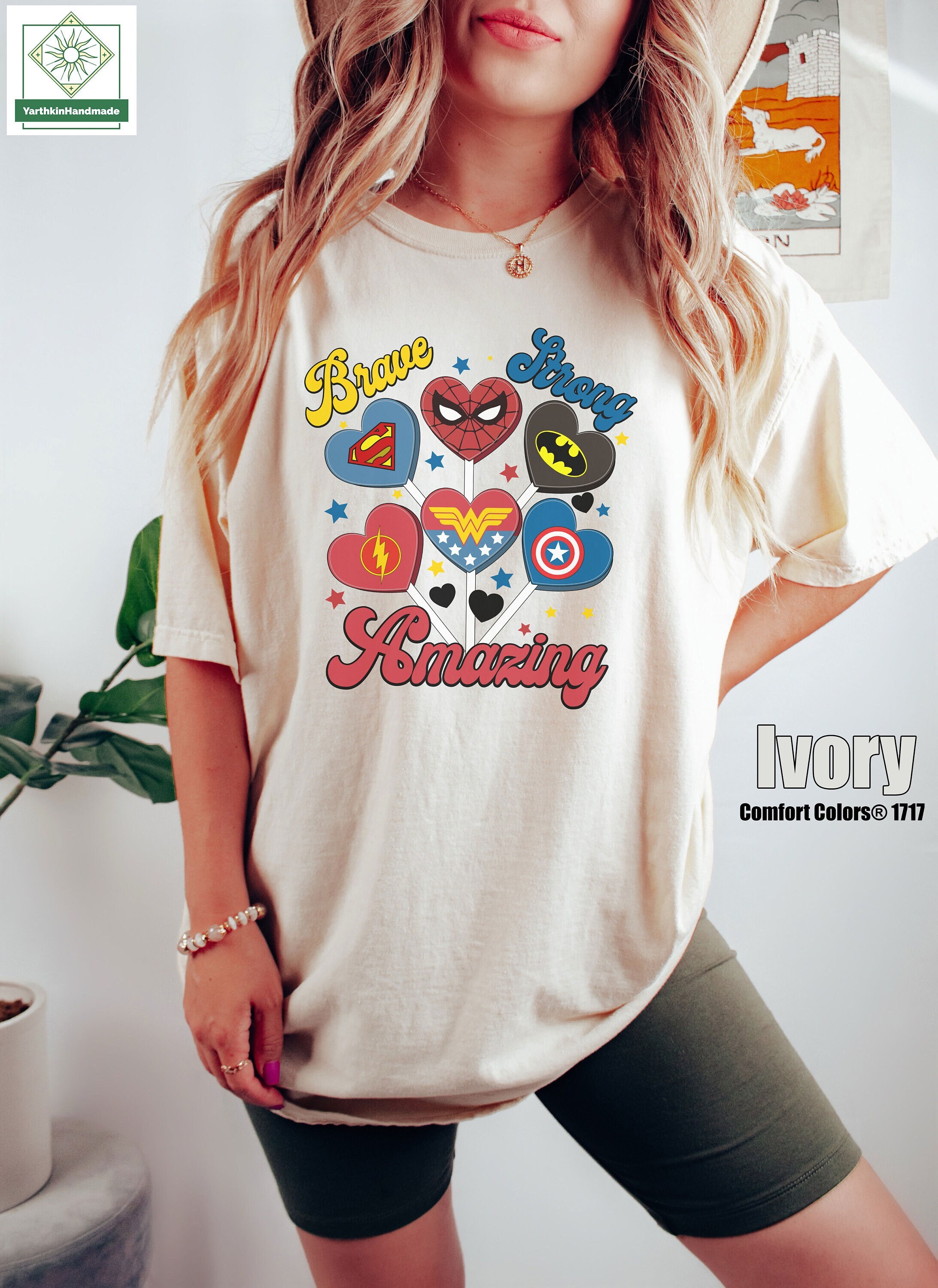 Discover Superhero Valentines Day Shirt