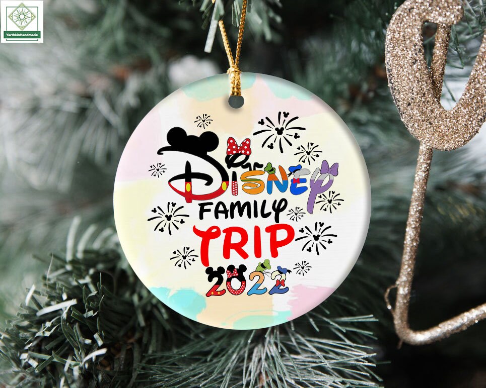 Disney Family Trip 2022 Ornament