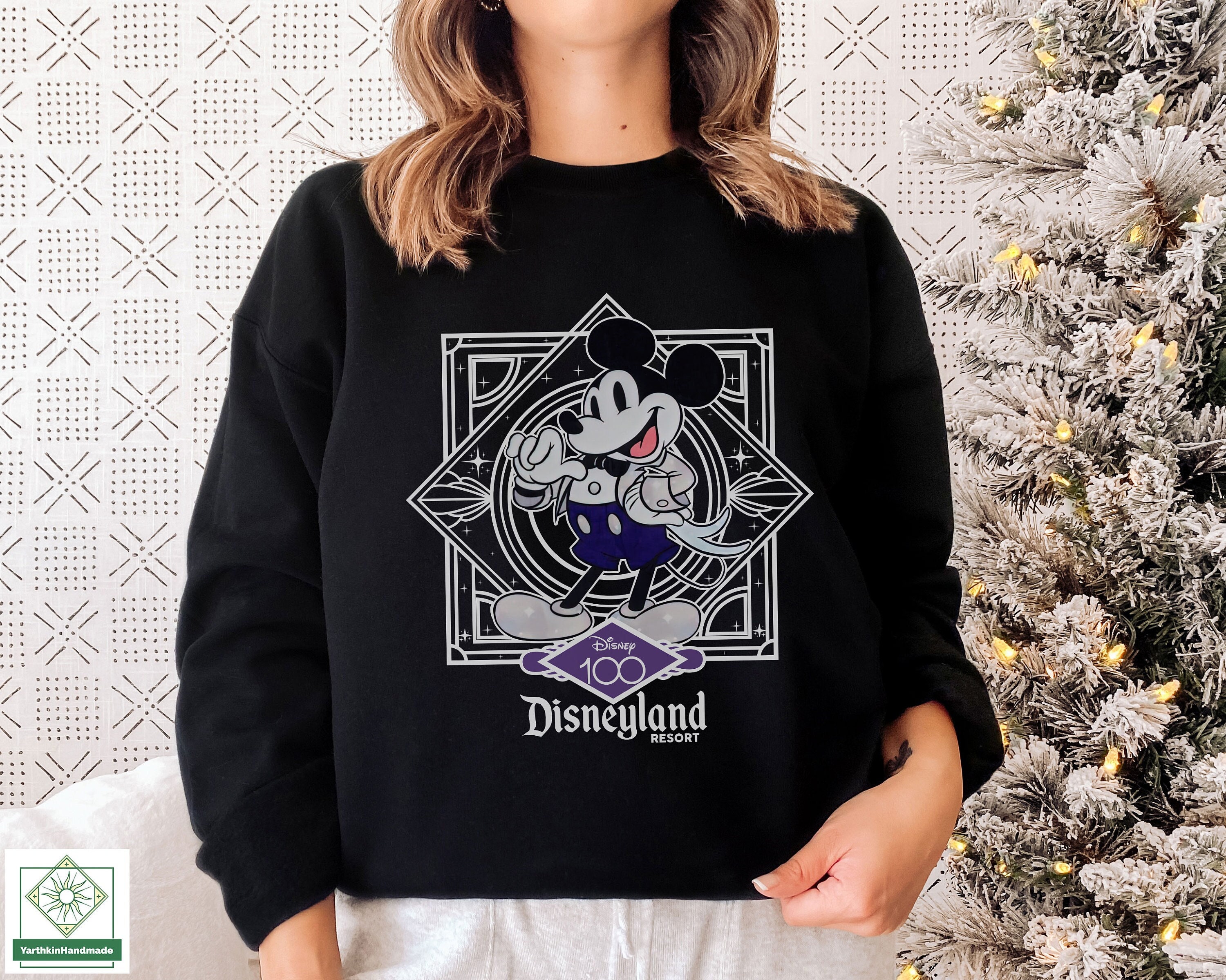 Disney Mickey 100 Years Sweatshirt, Disneyland Resort