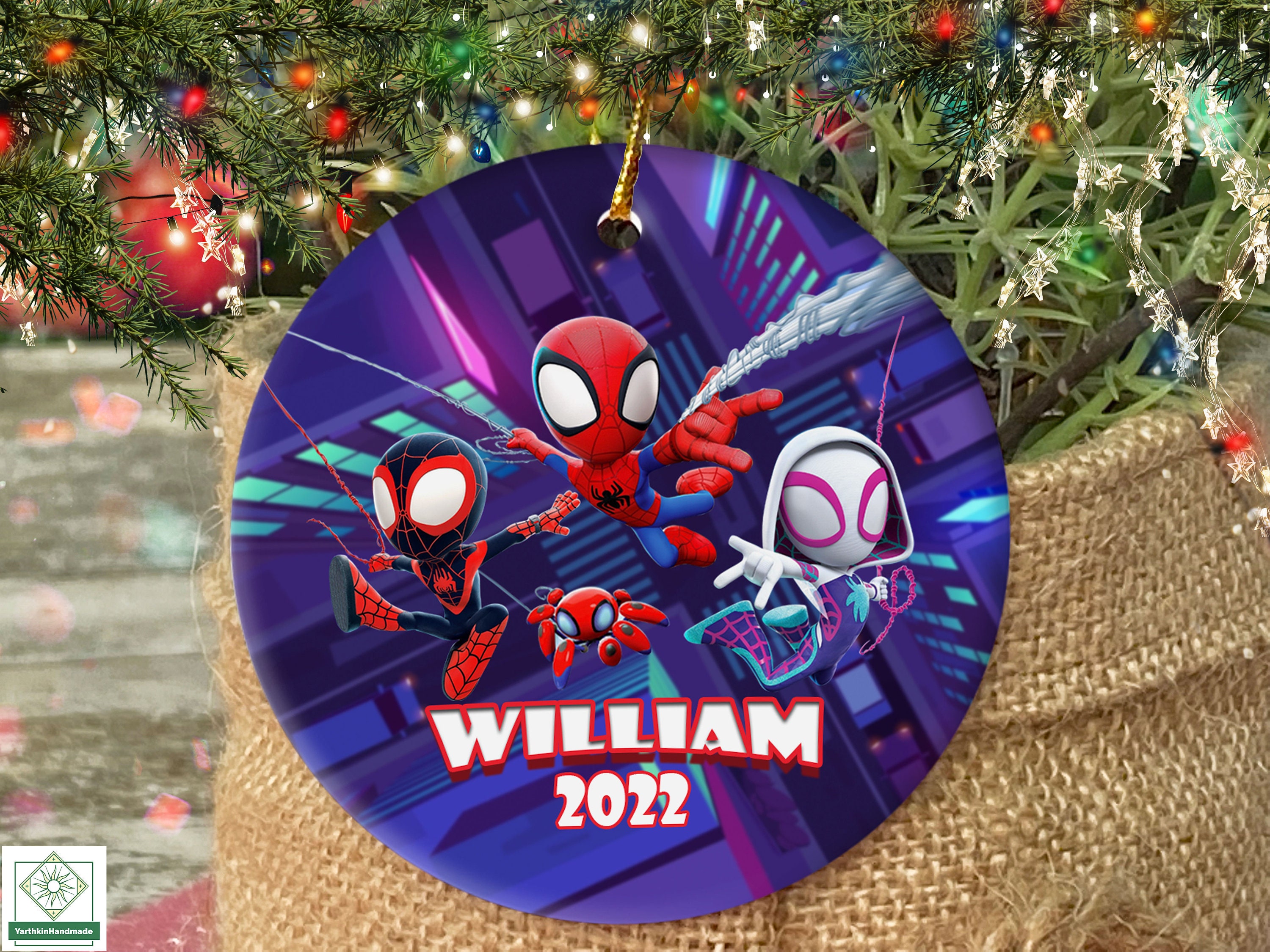 Discover Spidey and His Amazing Friends Ornament