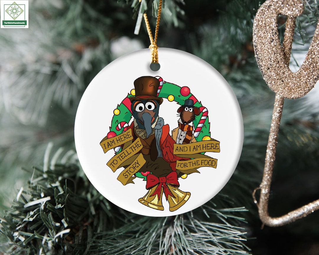 Muppet Gonzo Rizzo Ornament Christmas Carol Ornament Etsy