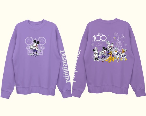 Mickey and Friends 100 Years of Wonder Sweatshirt Disney - Etsy