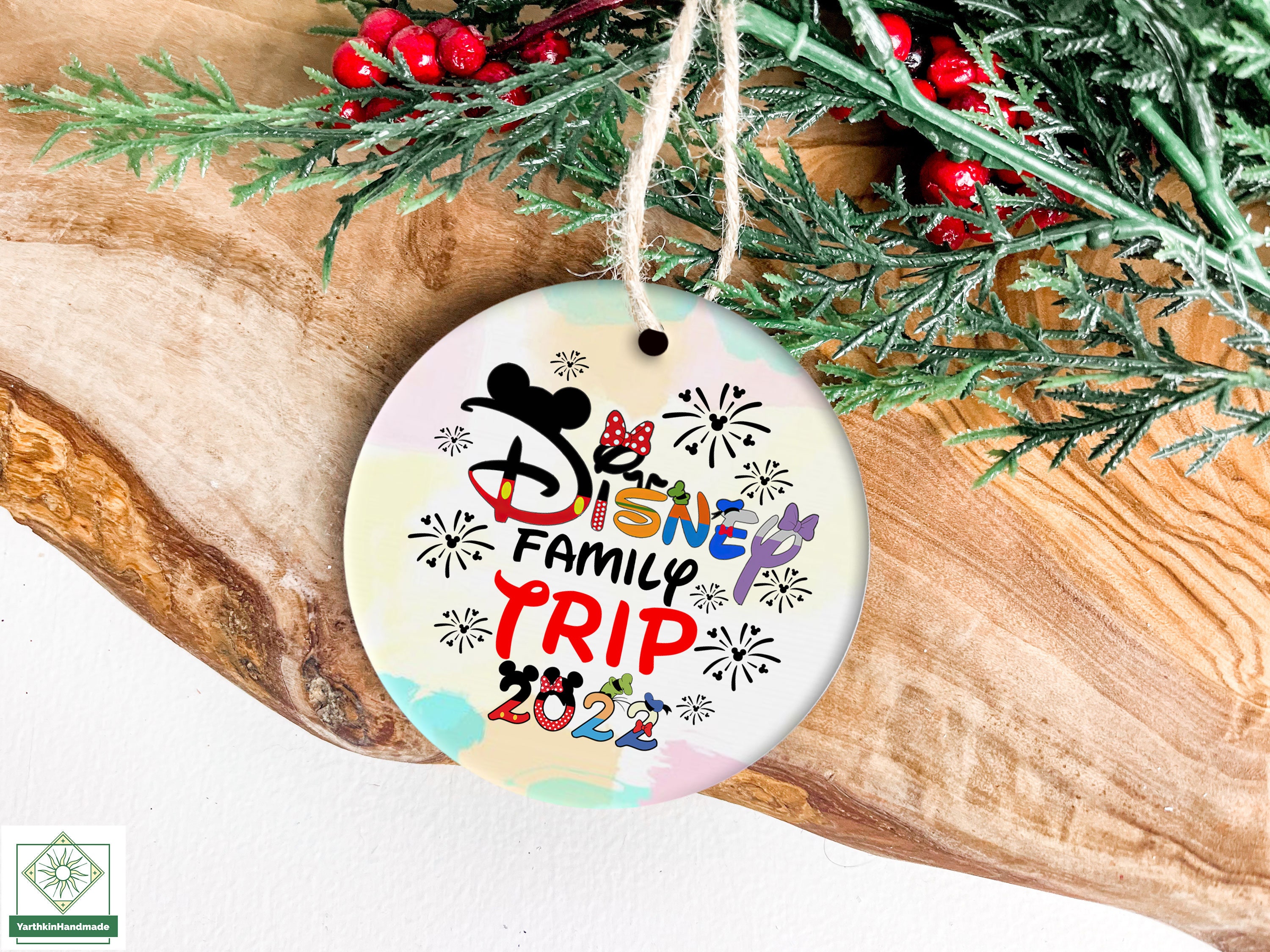 Disney Family Trip 2022 Ornament