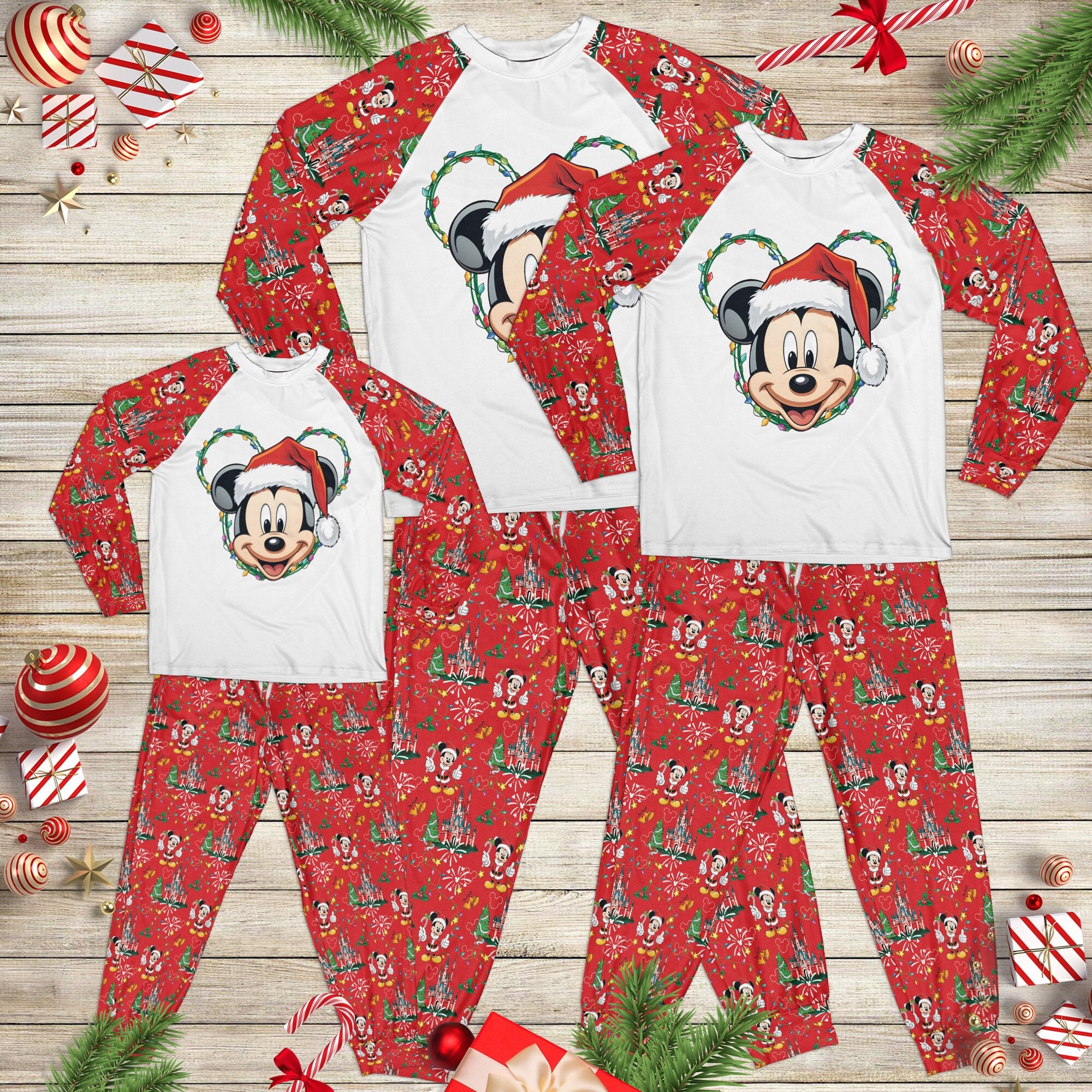 Mickey Mouse Disney Halloween Family Onesie Pajamas - Family Christmas  Pajamas By Jenny
