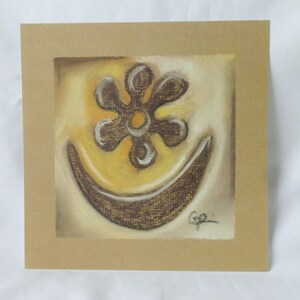 OSRAM NE NSOROMMA &quot;Moon and Star 10 x 10 Print Afrocentric Home Decor