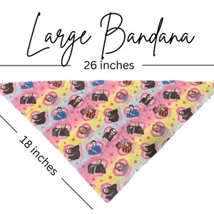 Large Horror Bandana | Childs Headband | Small Dog Bandana | Hair Accessories