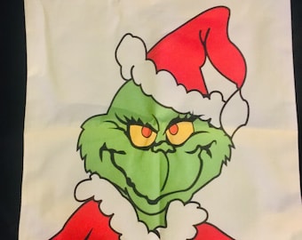 The Grinch Christmas Pillow Cover [READY TO SHIP!]