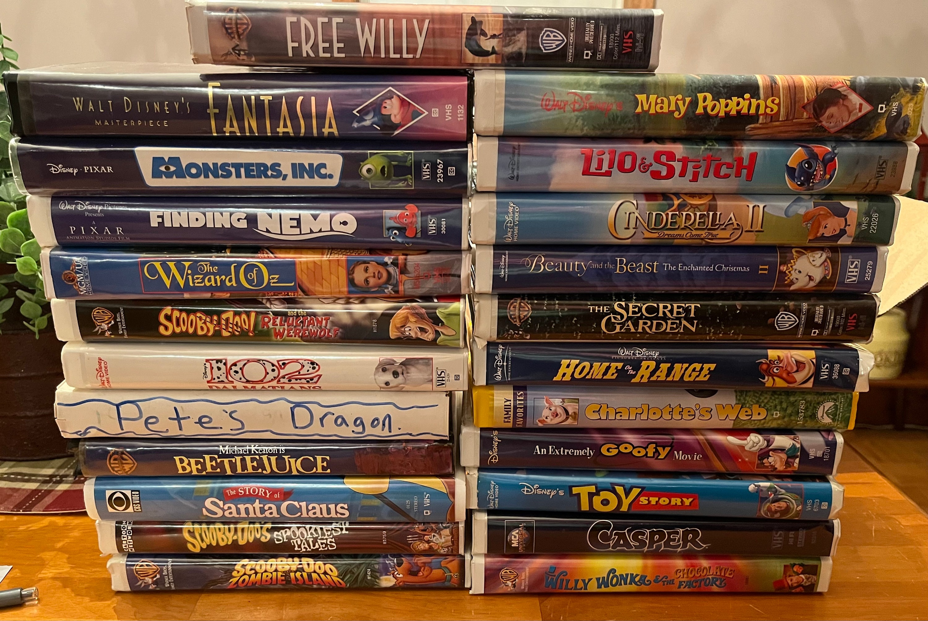 Vintage VHS Movie Lot - Etsy