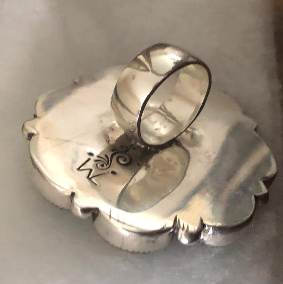 Artisan Royston Cluster Ring ~ - image 4