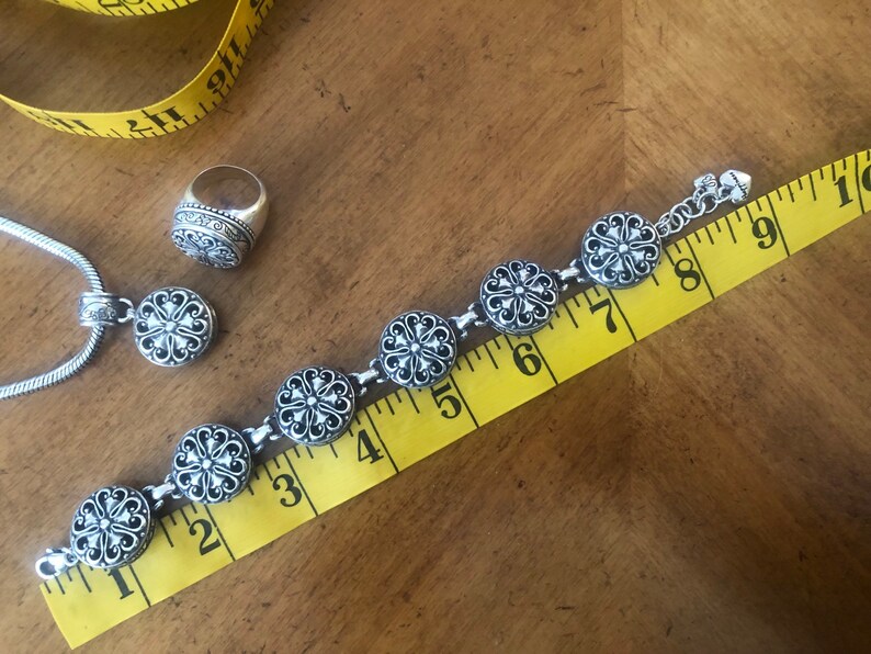 Vintage Brighton Chinoise Reversible Jewelry Set ~ bild 3